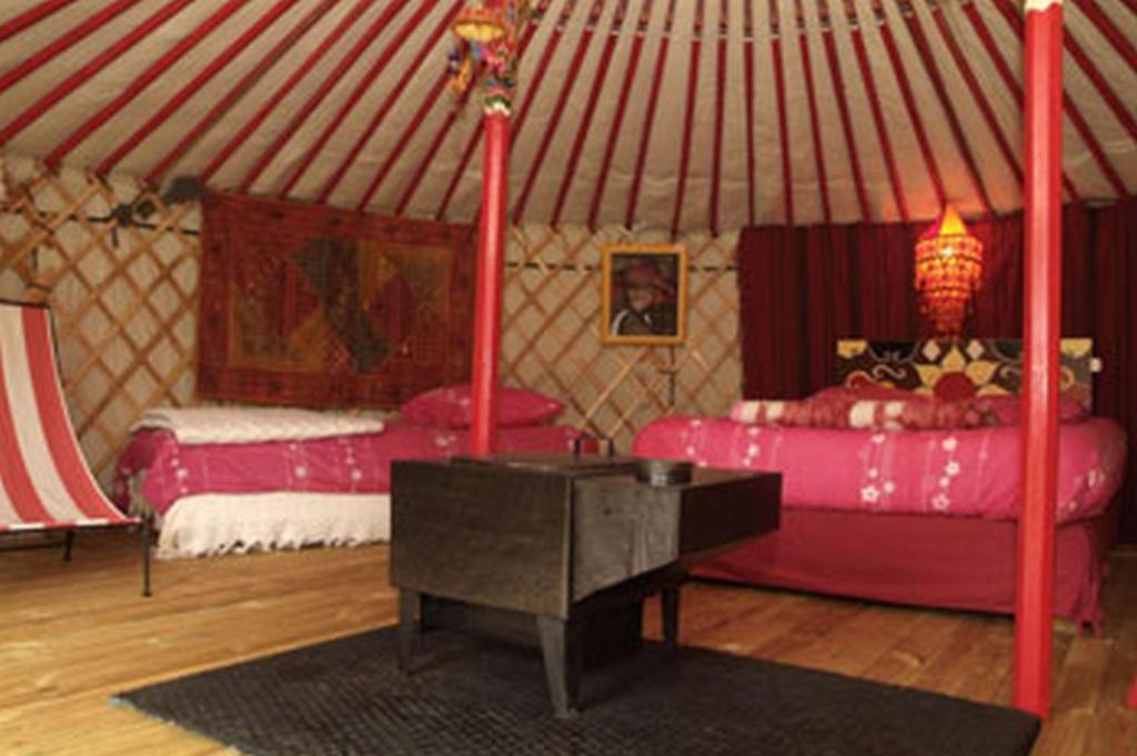 Yourte-Kota-Etretat Hotel Les Loges  Bilik gambar